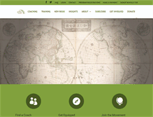 Tablet Screenshot of coachingmission.com
